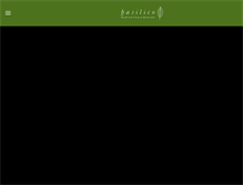 Tablet Screenshot of basilico.com.au
